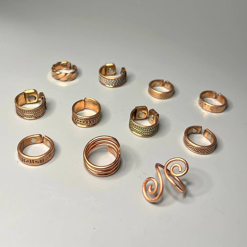 VIE – wholesale Band/stacked ring – Copper Rings61