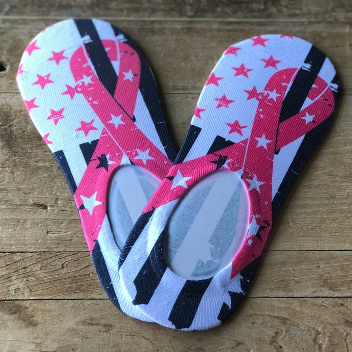 Chaussettes No-Show Awareness No-Show pour la vente par Simply Me • Gentlemen Est. 2017 LLC