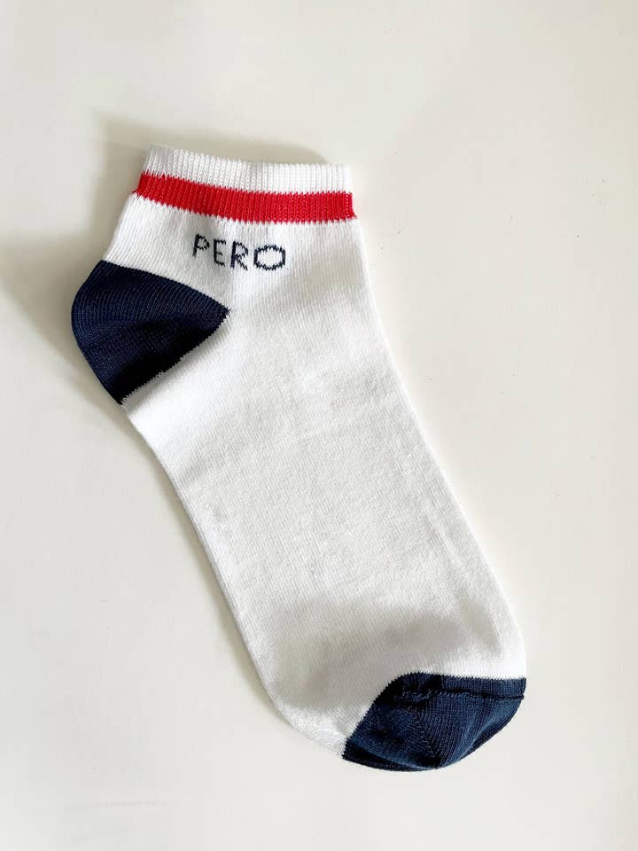 SPORT WHITE, NAVY & RED for wholesale by PERO|PERO