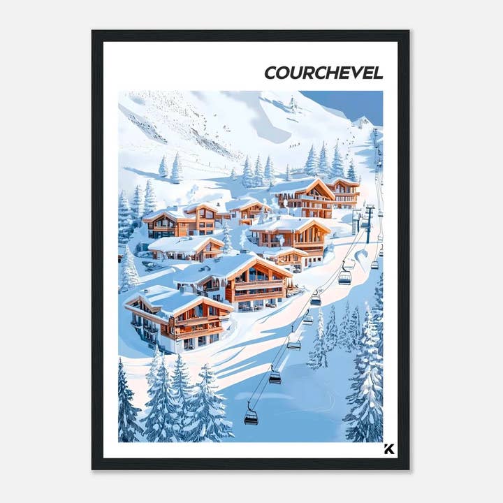 Kokodaac - Wholesale Art Print - Chalets and Summits1