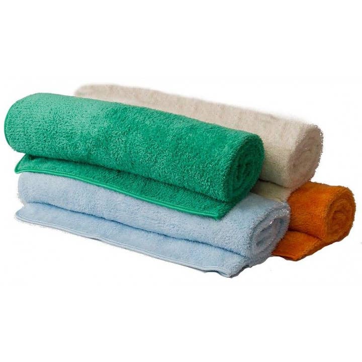 Irisana Blue Microfiber Towel for wholesale by IRISANA