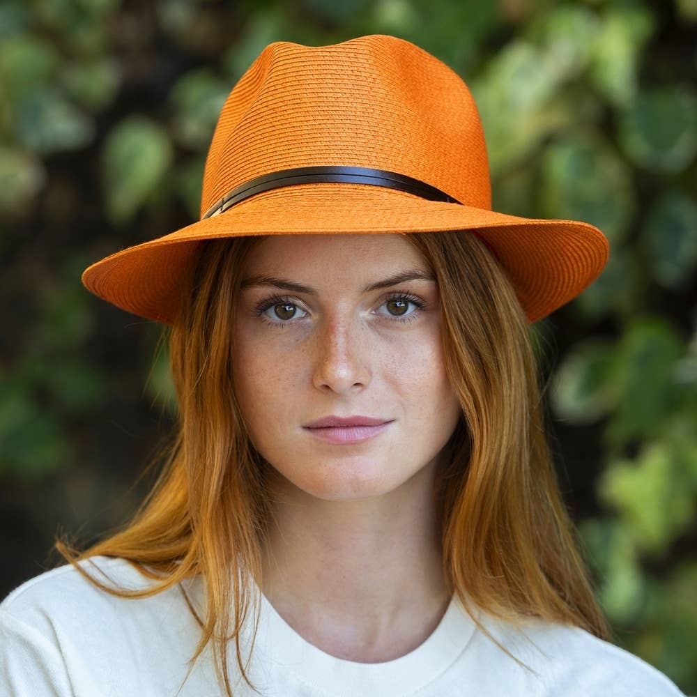 TRAVAUX EN COURS... - Wholesale Straw Hat - Unisex - PAPER HAT leather link16