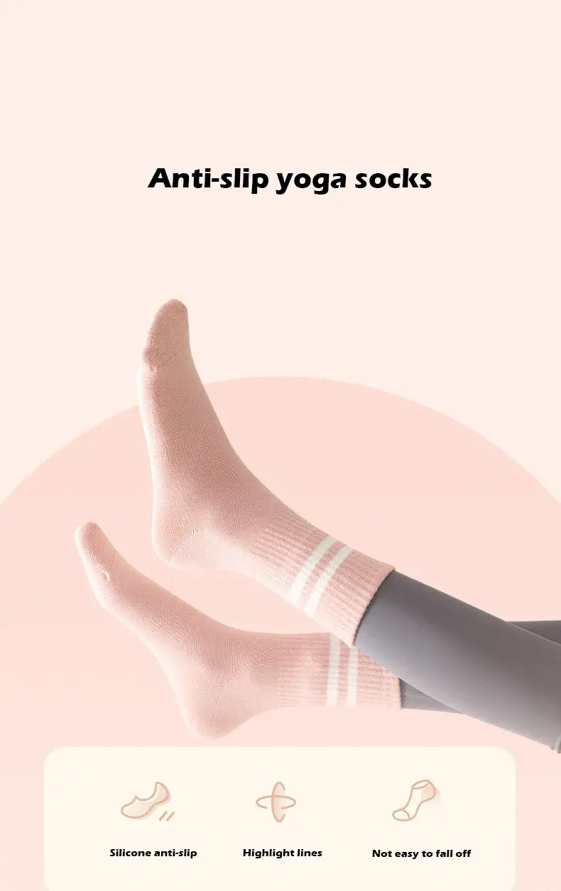 Belsize Activewear - Vendita all'ingrosso Calzini - Donna - Calzini antiscivolo per yoga e pilates11