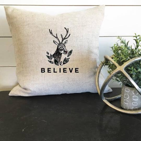 Believe Rentier Kissenbezug für den Großhandel von Design District Co