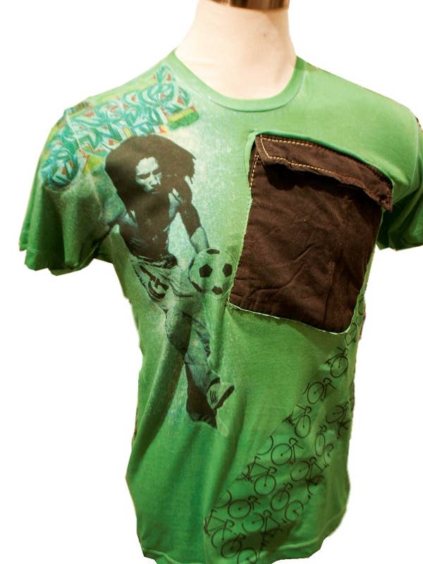 Poly Cotton Big Pok Tee for wholesale by Tristan and Hannah