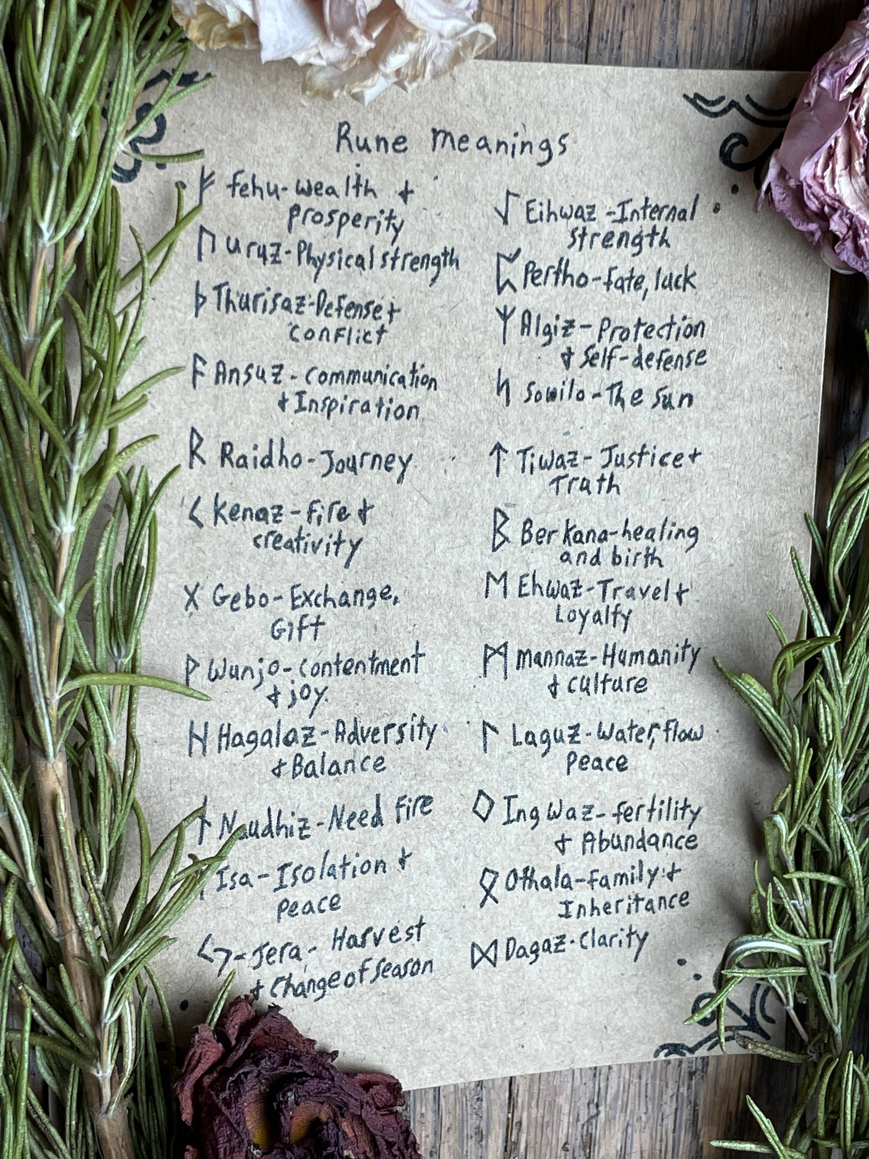 Necessary Magic - Wholesale Meditation Supplies - Hand Burnt Rune Sets3