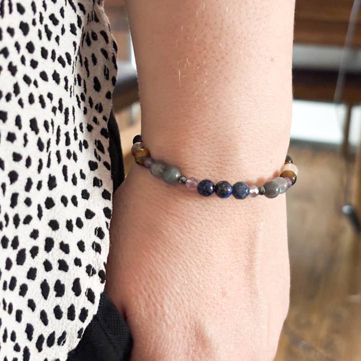 Bracelet Sagittaire | Bracelet Charme en Cristal | Acier Inoxydable ou Doré | Réglable pour la vente par Rock This Way Crystal Shop