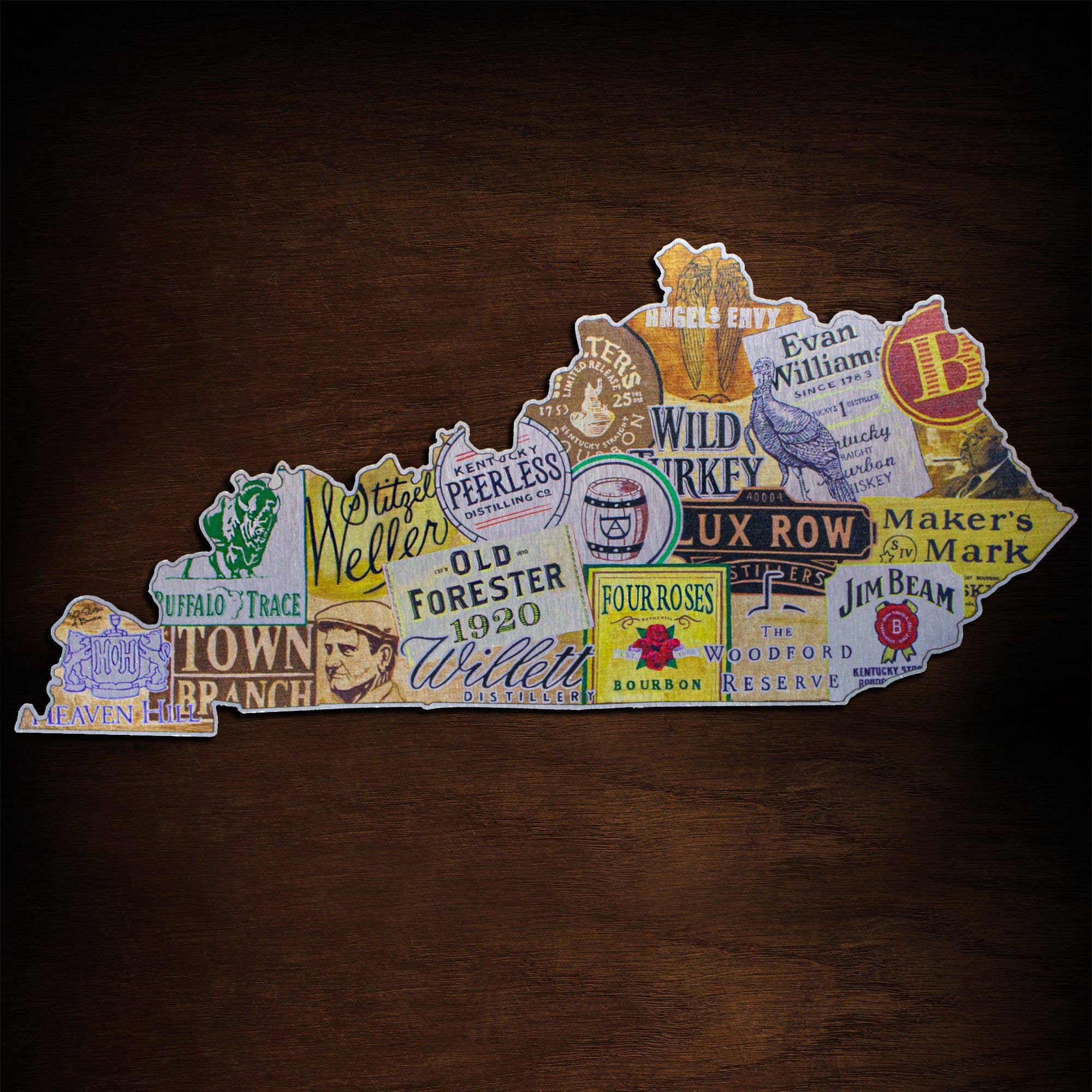 States Of Brew - Wholesale Sign - "KY Bourbon"19