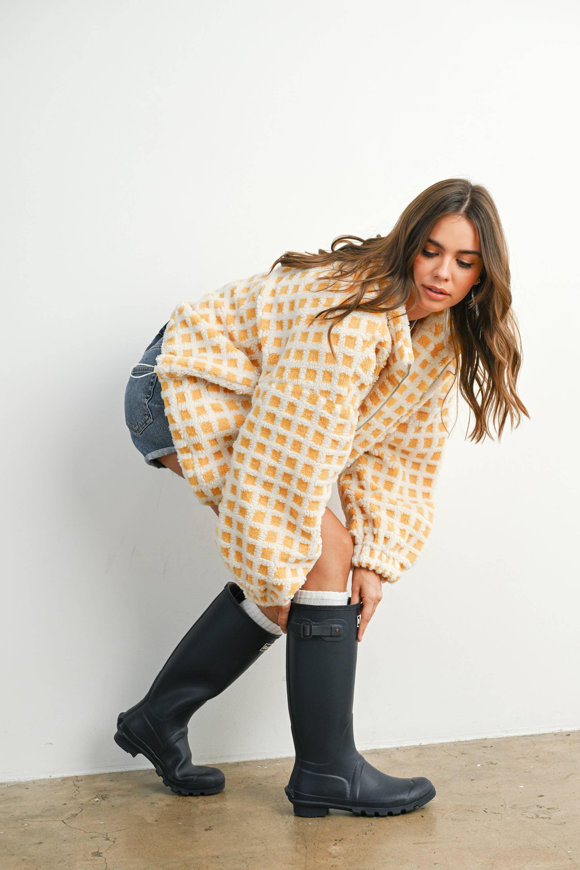 BUTTERMELON - Wholesale Jas - Dames - Fuzzy Sherpa-jas - BMJ725432