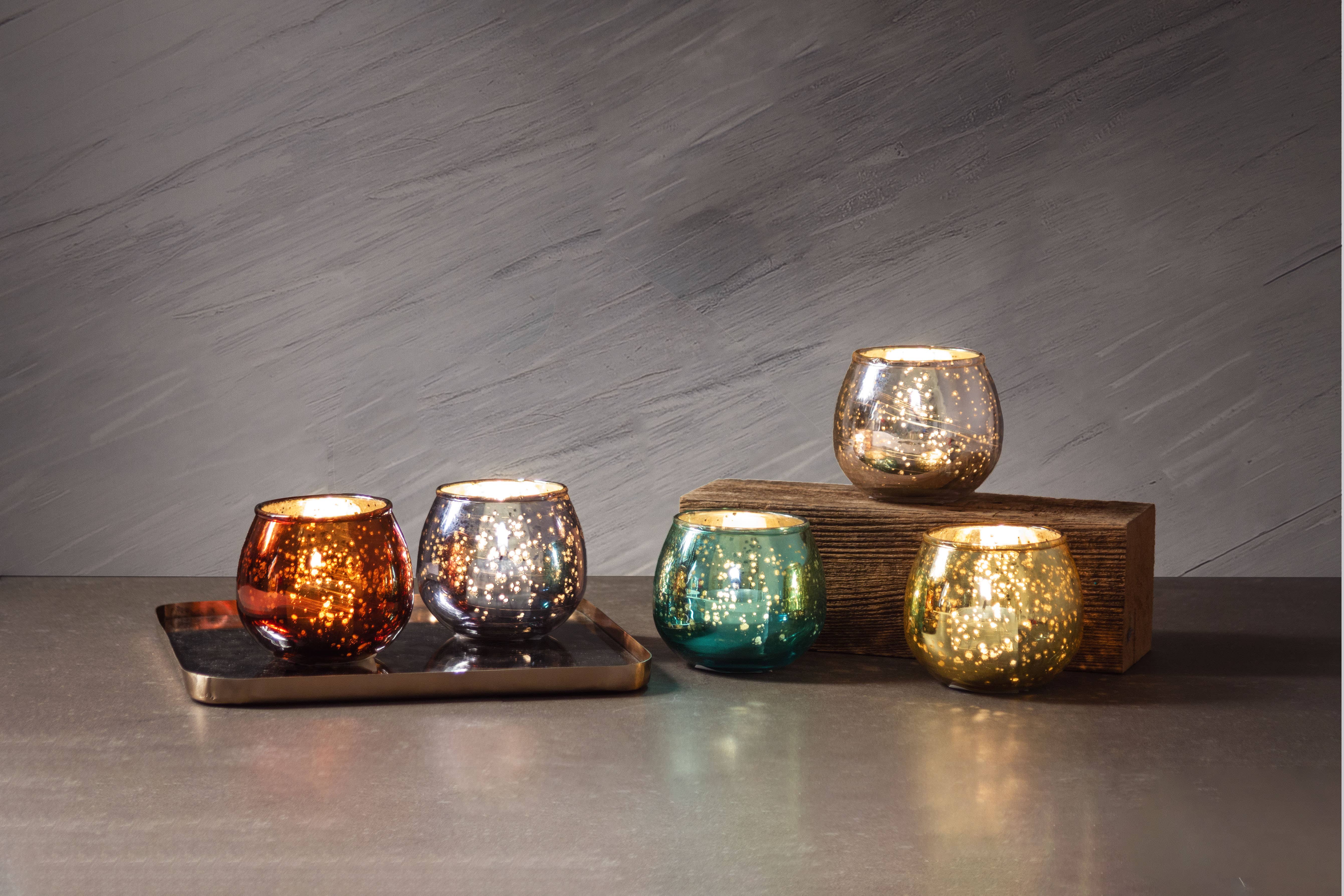 Karma - Vente Bougeoirs - Baril votif anthracite Mercury Barrel2