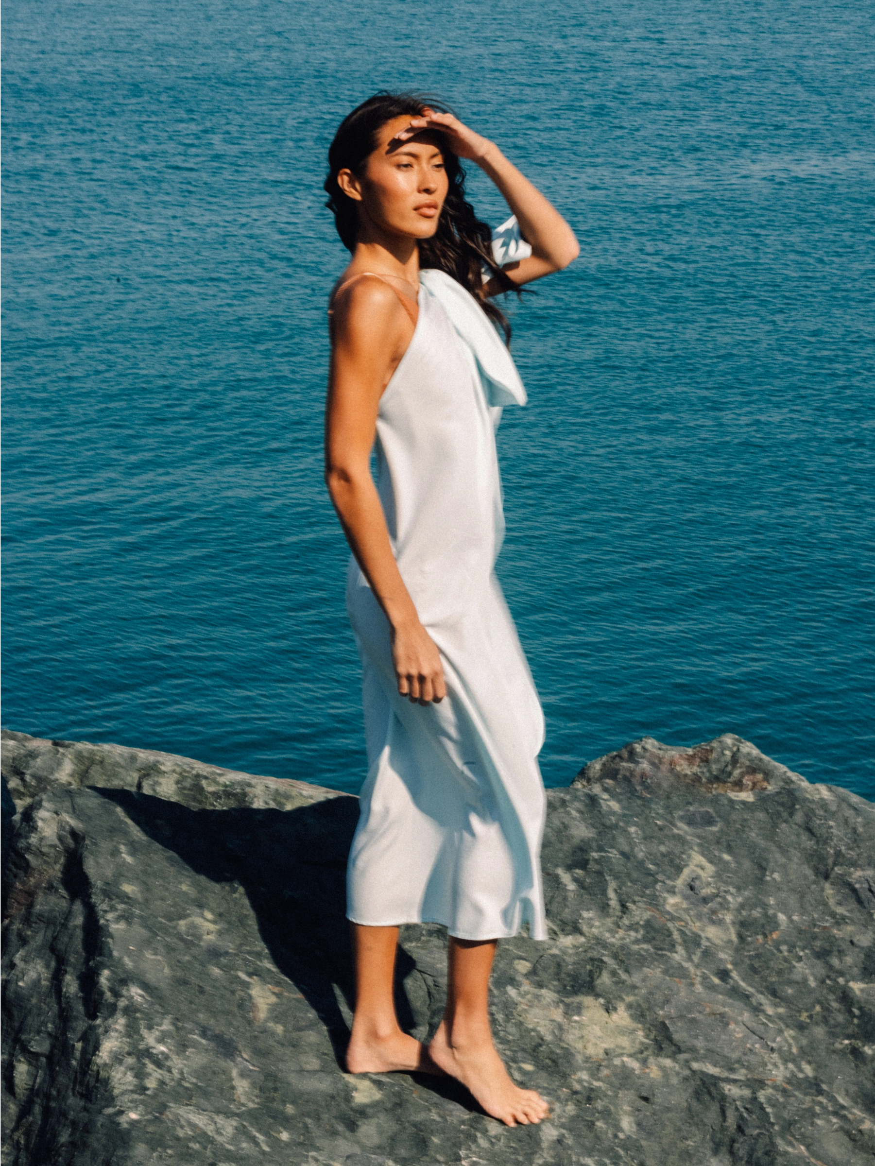 Tied Sunwear | UPF50+ Clothing - Wholesale Swim Cover Up - Women's - The Sunwrap in Blue6