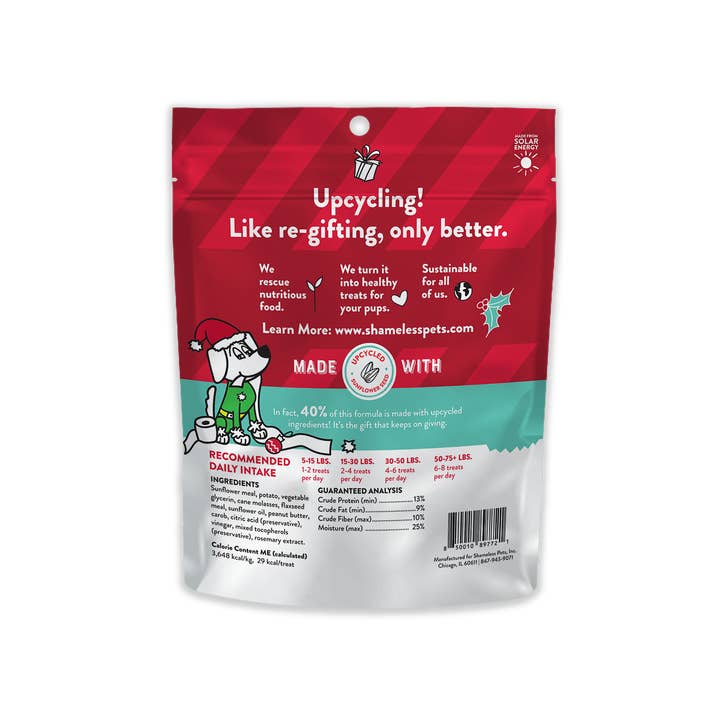 Shameless Pets - Wholesale Pet Treats - Dog - Holiday - Naughty List: Hump of Coal Soft-Baked Dog Treats