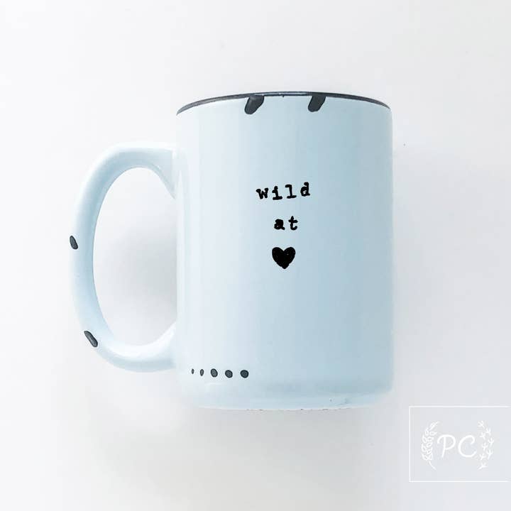 Prairie Chick Prints - Wholesale Coffee Mug - wild at heart | ceramic mug9