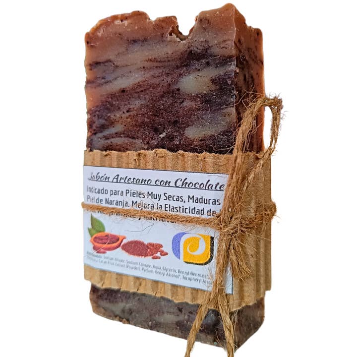 PumarShop Cinnia Natura – sabonete sólido por atacado – Sabonete Artesanal de Chocolate Natural 100g