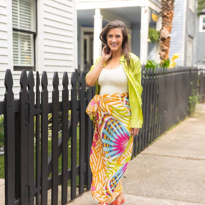 Oka-B Courtney Schal für den Großhandel von CB Grey