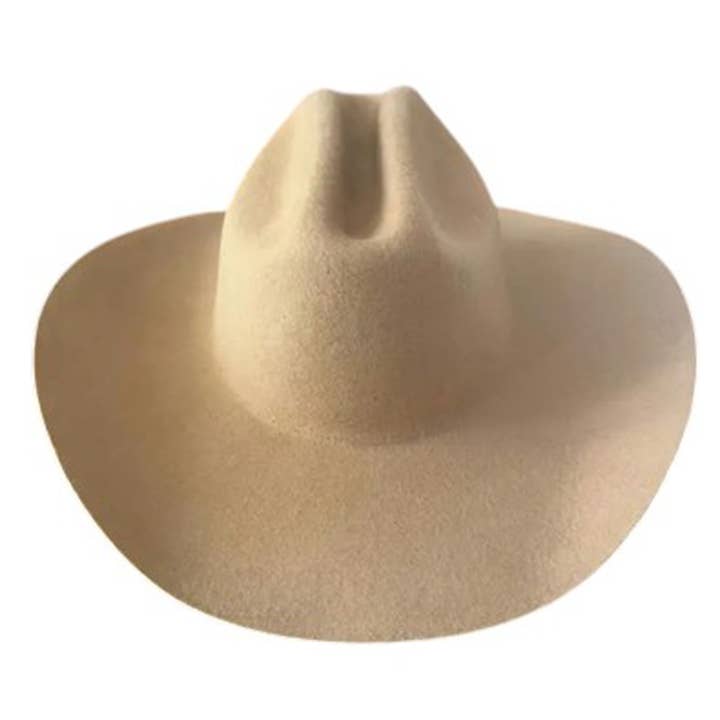 Portia Hat - Wholesale Cowboy Hat - Unisex - Cattleman Cowboy Hat –100% Australian Wool