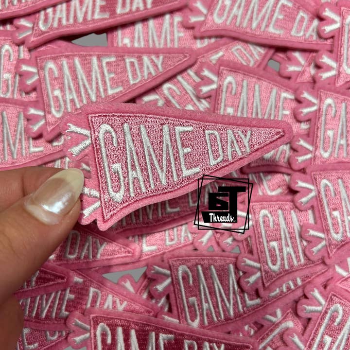 6j Threads LLC - Wholesale Patch - Game Day Pennants....Cap Patches1