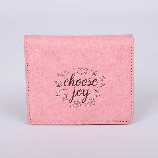 Swanson Christian Products - Wholesale Wallet - Women's - Wallet Pu Women'S Choose Joy Pink