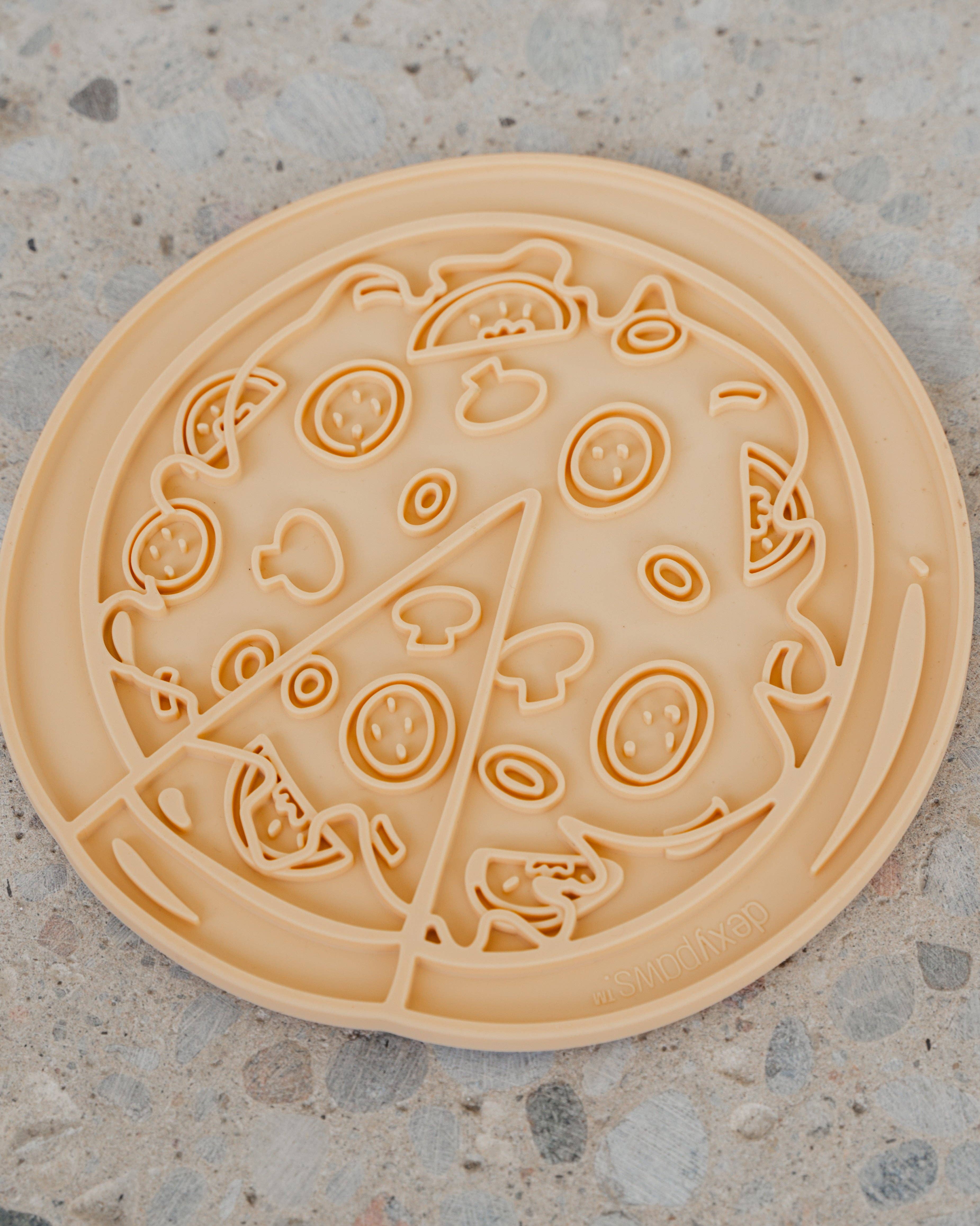 dexypaws - Wholesale Pet Food Mat - Dog - PUP-peroni Paw Print Enrichment Lick Mat2