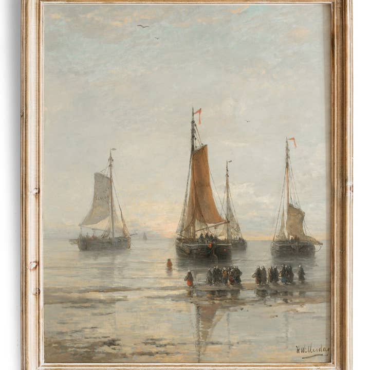 Knot & Soul – wholesale Art print – Vintage Nautical Seascape