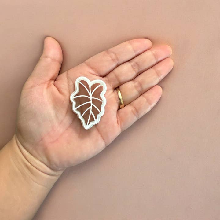 Tropical Leaf 2 Clay Cutter for wholesale by Roussell Prints and Demand LLC