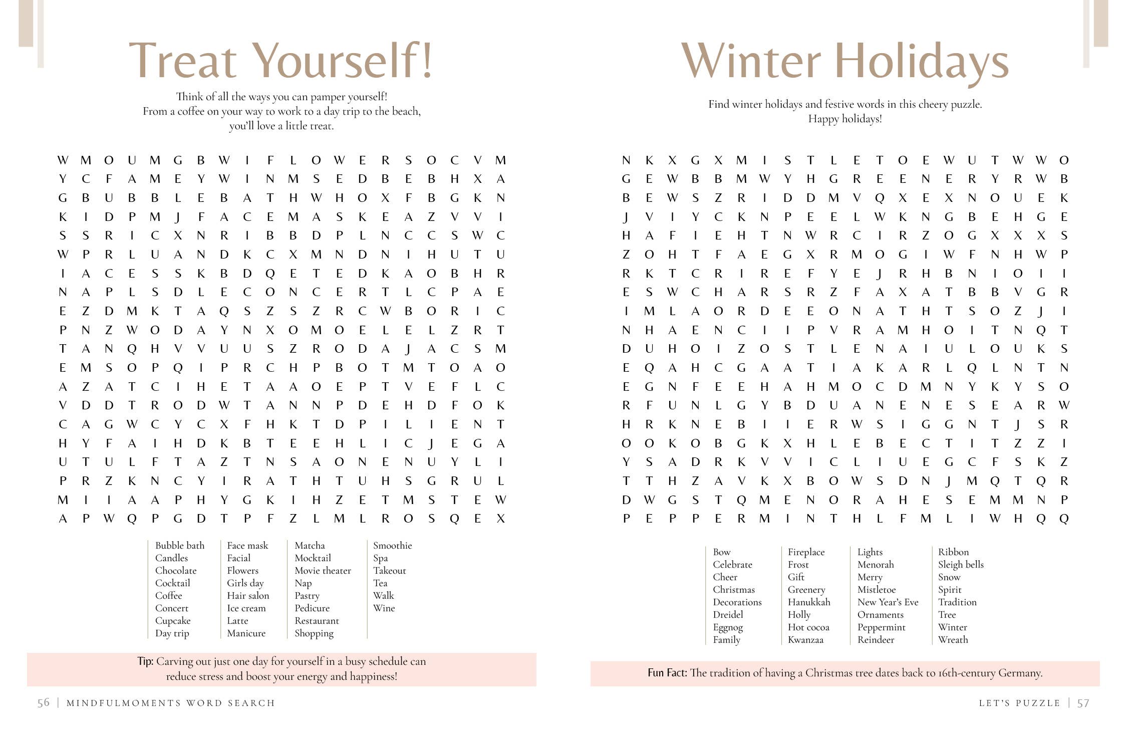 Schiffer Publishing - Venta al por mayor Libro para colorear y cuaderno de actividades - Adultos - Búsqueda de Palabras de Momentos Conscientes8