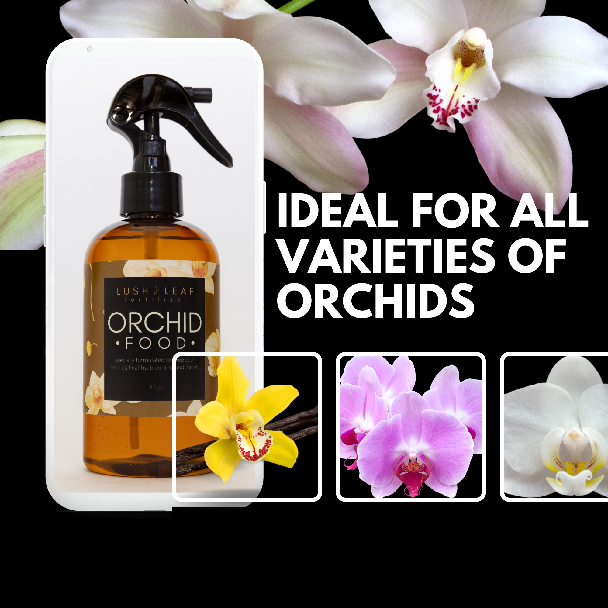 Lush Leaf - Wholesale Fertilizer - Orchid Plant Food2