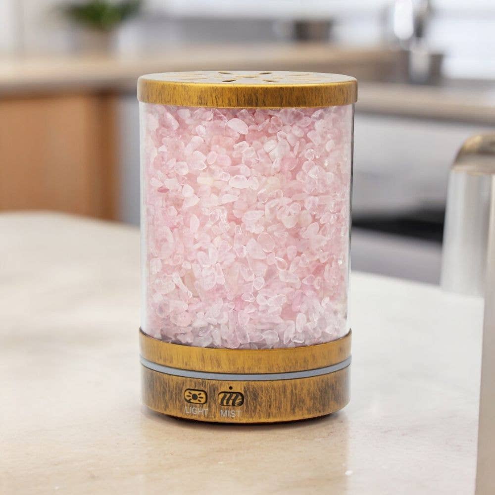 Earths Elements Wholesale - Wholesale Electronic Diffuser - Diffuser - Rose Quartz