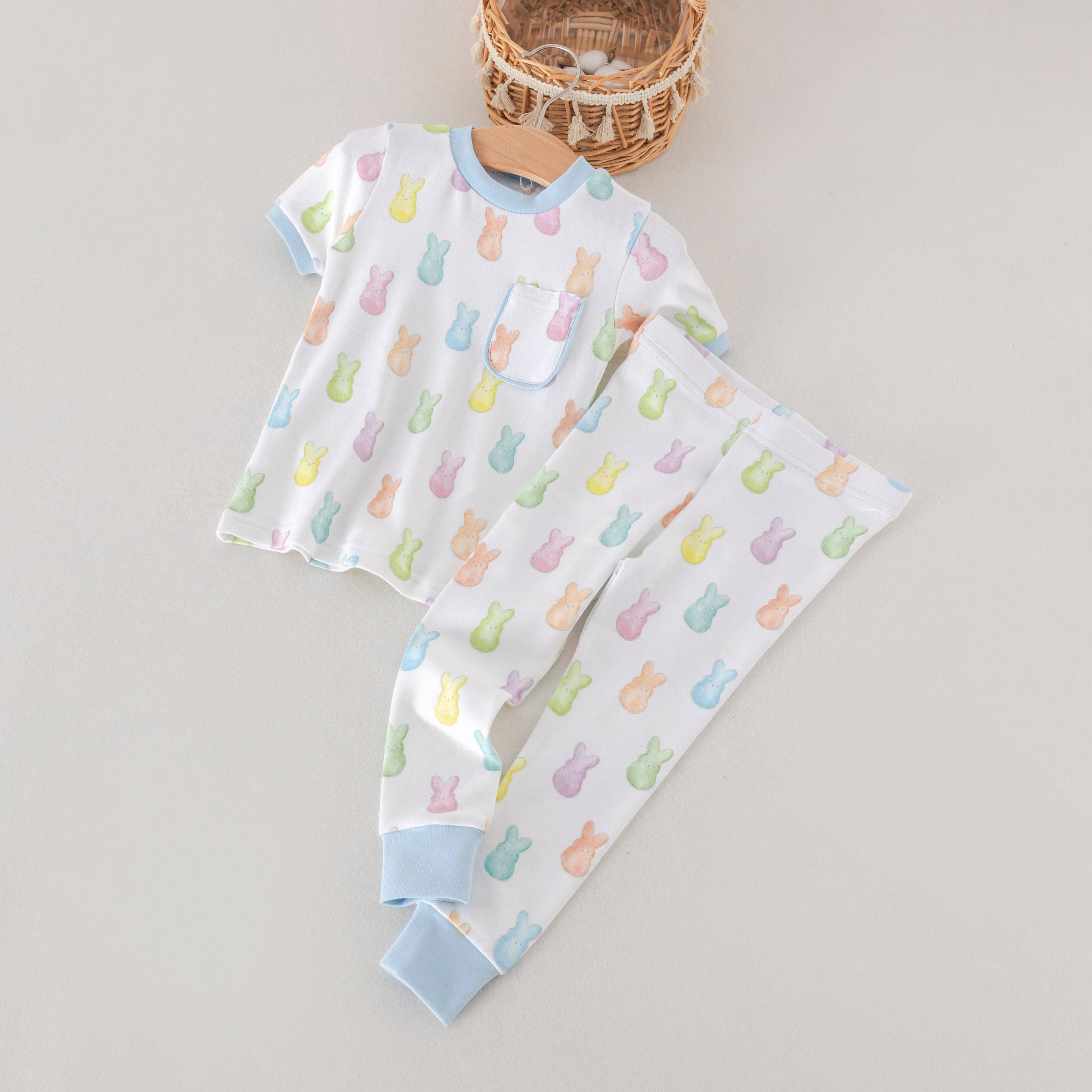 Nola Tawk - Wholesale Sleepwear Set - Kids - Hoppy Easter Organic Cotton Pajama Set5