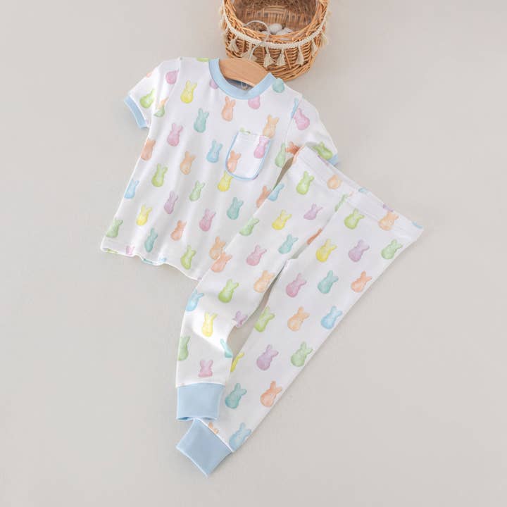Nola Tawk - Wholesale Sleepwear Set - Kids - Hoppy Easter Organic Cotton Pajama Set5