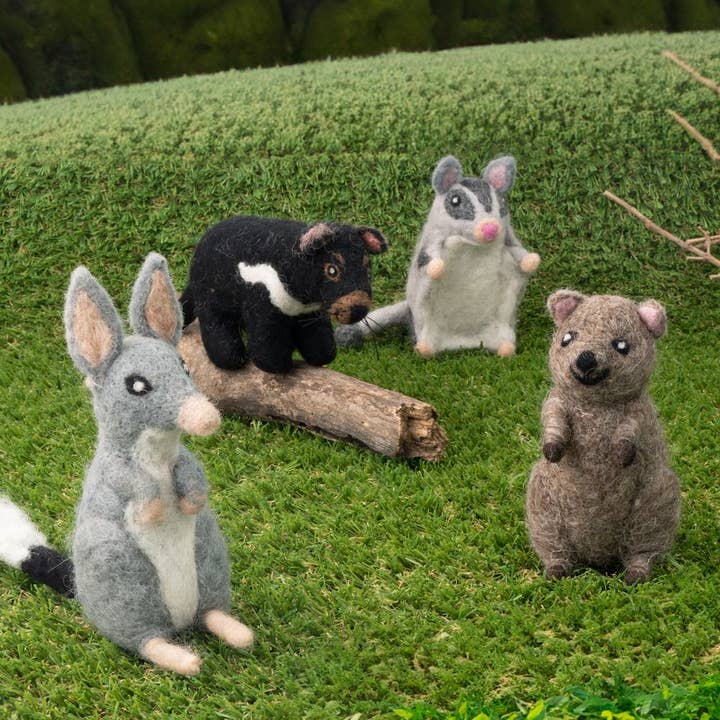 Vevoke - Wholesale Ornament - Handmade Felted Sugar Glider3