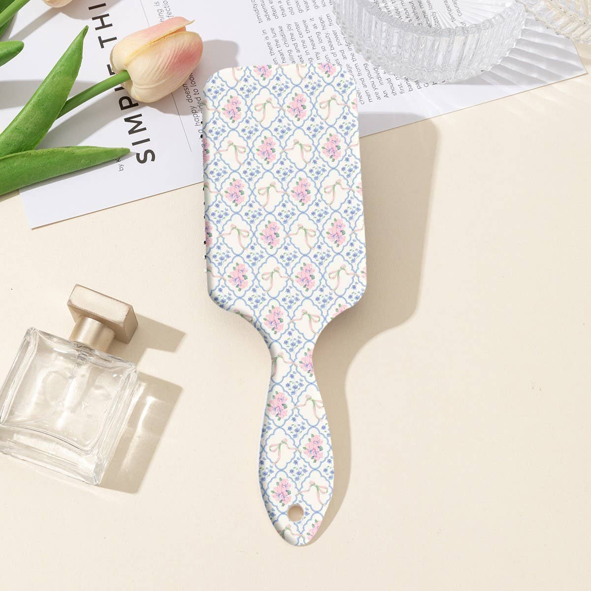 JOSSLYN by wall to wall - Wholesale Hair Brush/Comb - LARGE DETANGLE PADDLE HAIR BRUSH COMB | 40HC1009