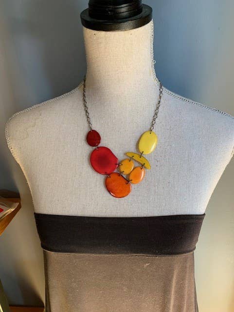 Veronica Riley Martens - Wholesale Bib Necklace - Bib Necklace with multi-colors0