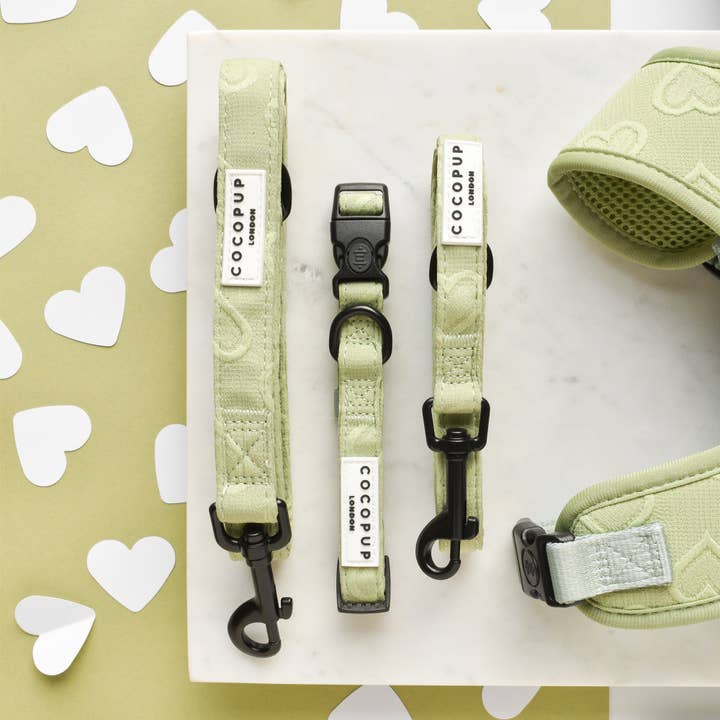Luxe Lead - Sage Heart for wholesale by Cocopup London