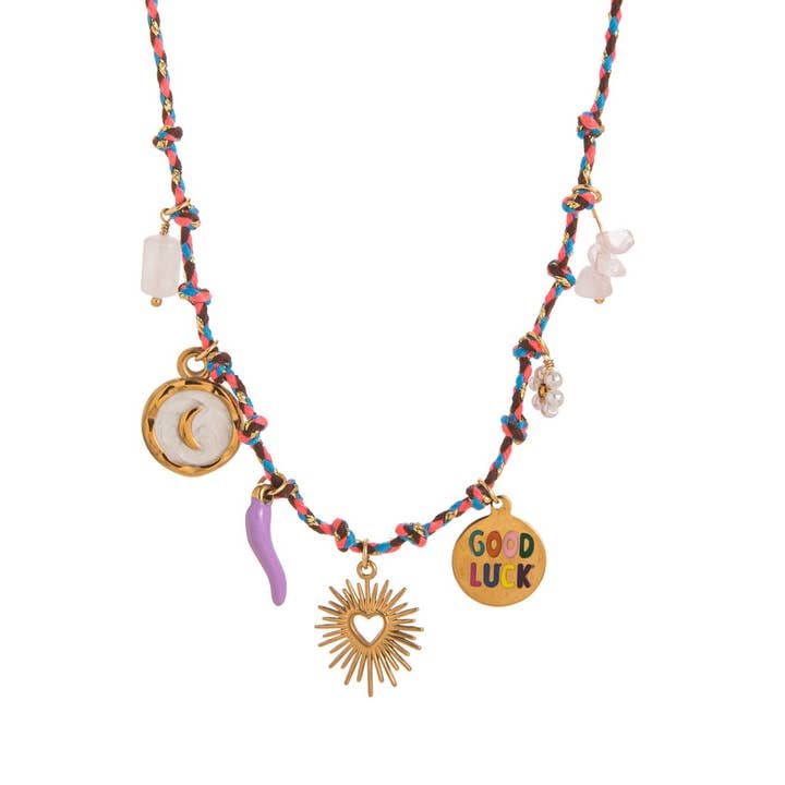 ACCITY - Wholesale Pendant/Charm Necklace - Starfish Pearl Heart Necklace–Dopamine Summer Vibe_CWMM6964