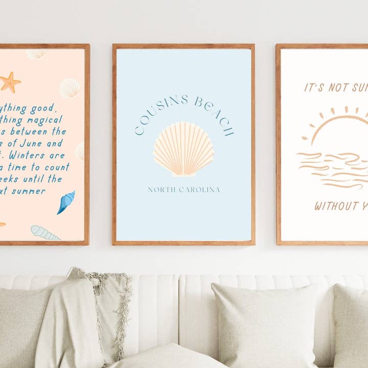 Fleurs on Sunday – wholesale Konsttryck – Sommaren jag blev vacker-affischer3