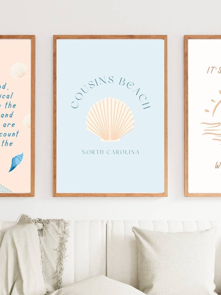 Summer I Turned Pretty Posters for wholesale by Fleurs on Sunday