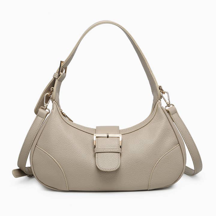 Jen & Co. - Wholesale Shoulder Bag - Women's - JN2646 Madrid Buckle Shaped Shoulder Bag/Crossbody8