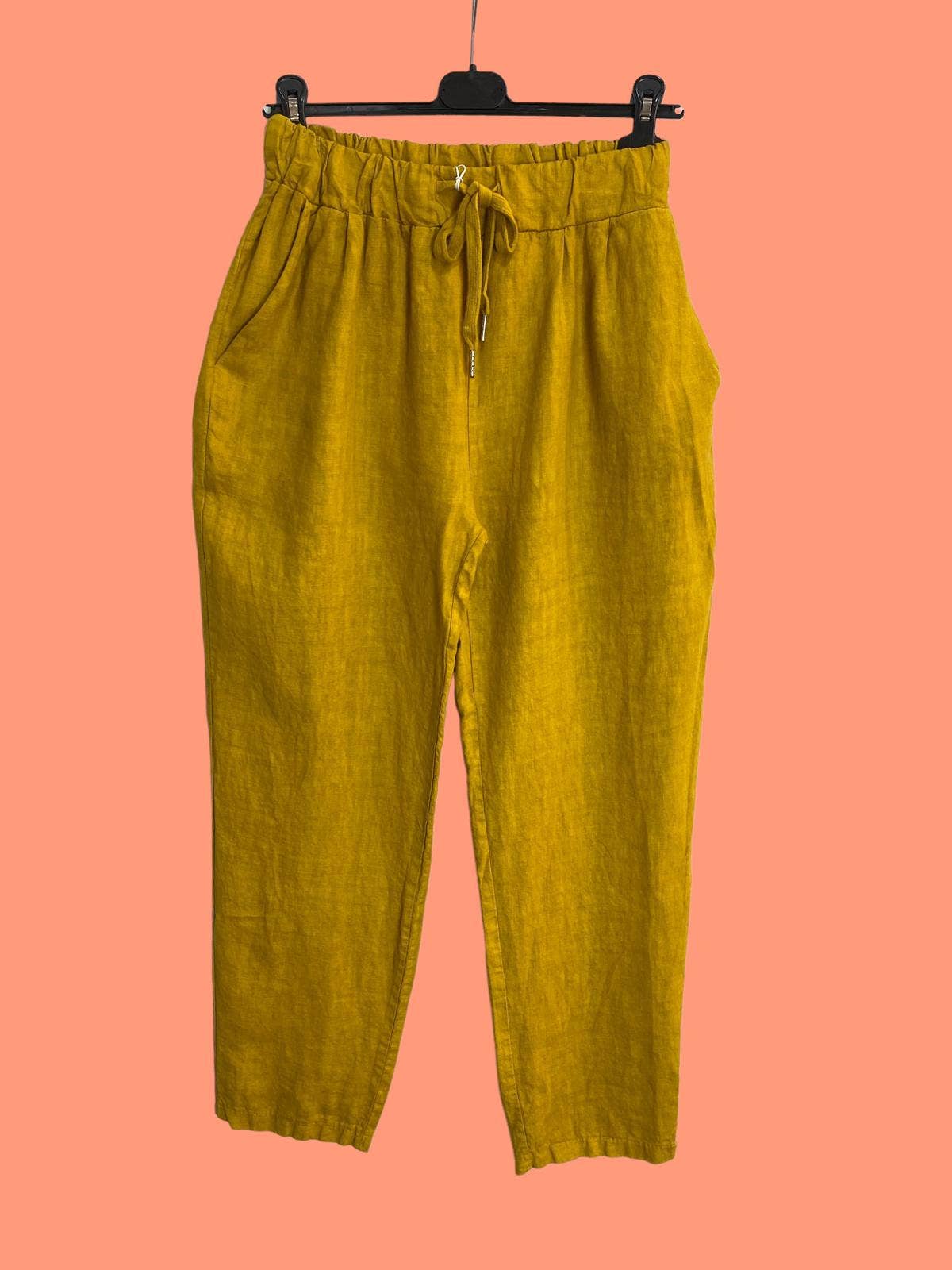 la maison des fibres naturelles – Engroshandel Bukser - Dame – bukser 668121 100% Hør fremstillet i Italien62