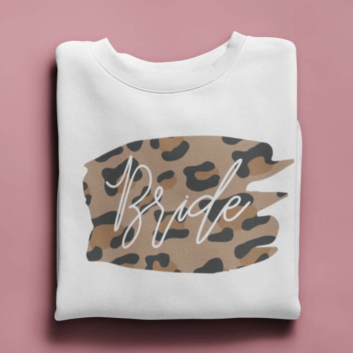 Gola redonda noiva leopardo por atacado de Never Knew I Needed