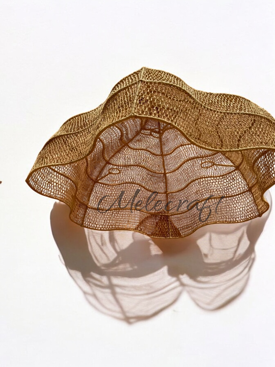 Melecraft - Wholesale Chandelier/Hanging Light - Handmade Wave Rattan Pendant Hanging light Chandelier6