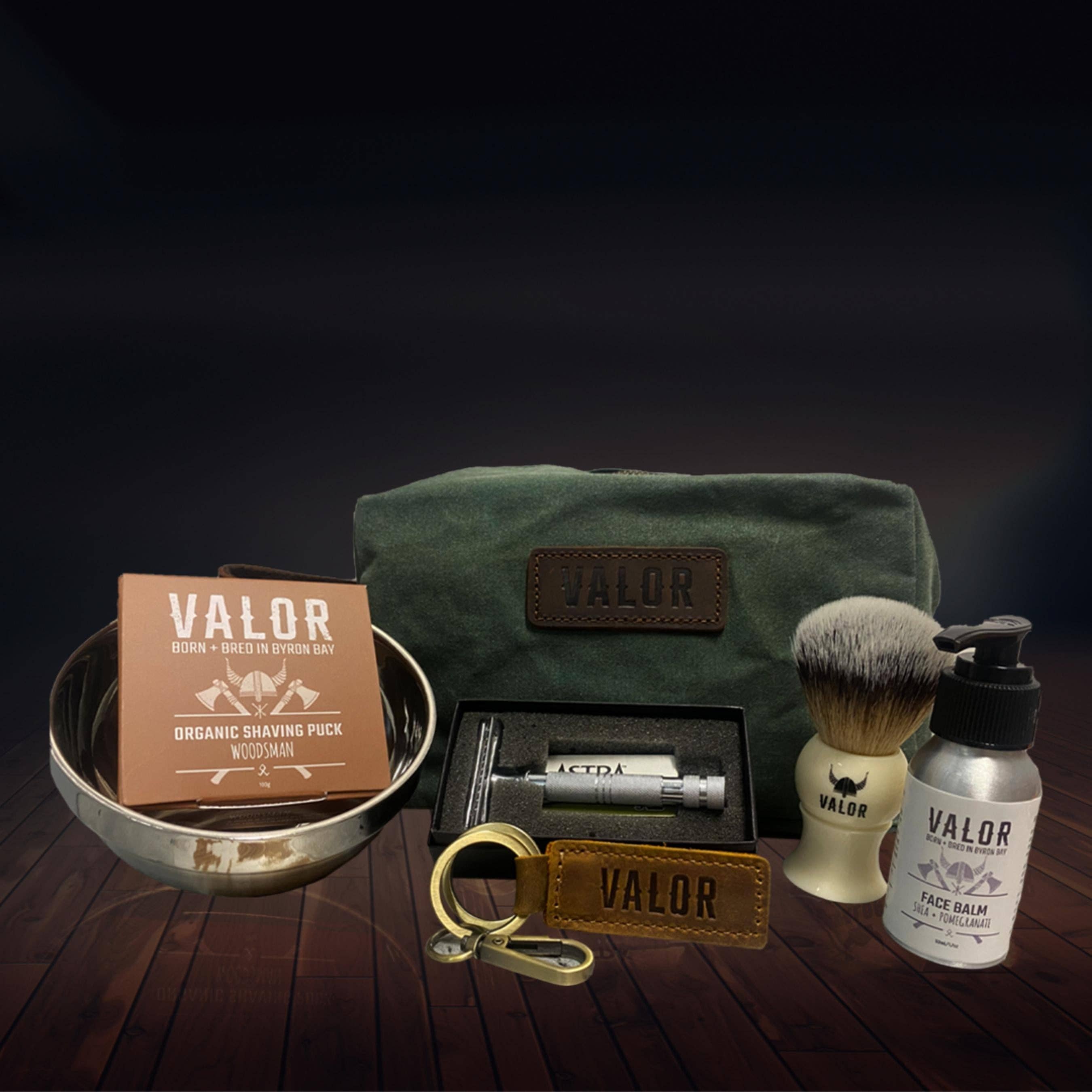 Valor Organics - Wholesale Shaving Set/Kit - Men's - The Expert Shaver Set1