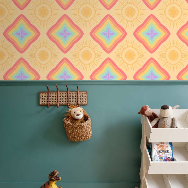 Rainbow Baggrund for engroshandel hos Heartspace Art