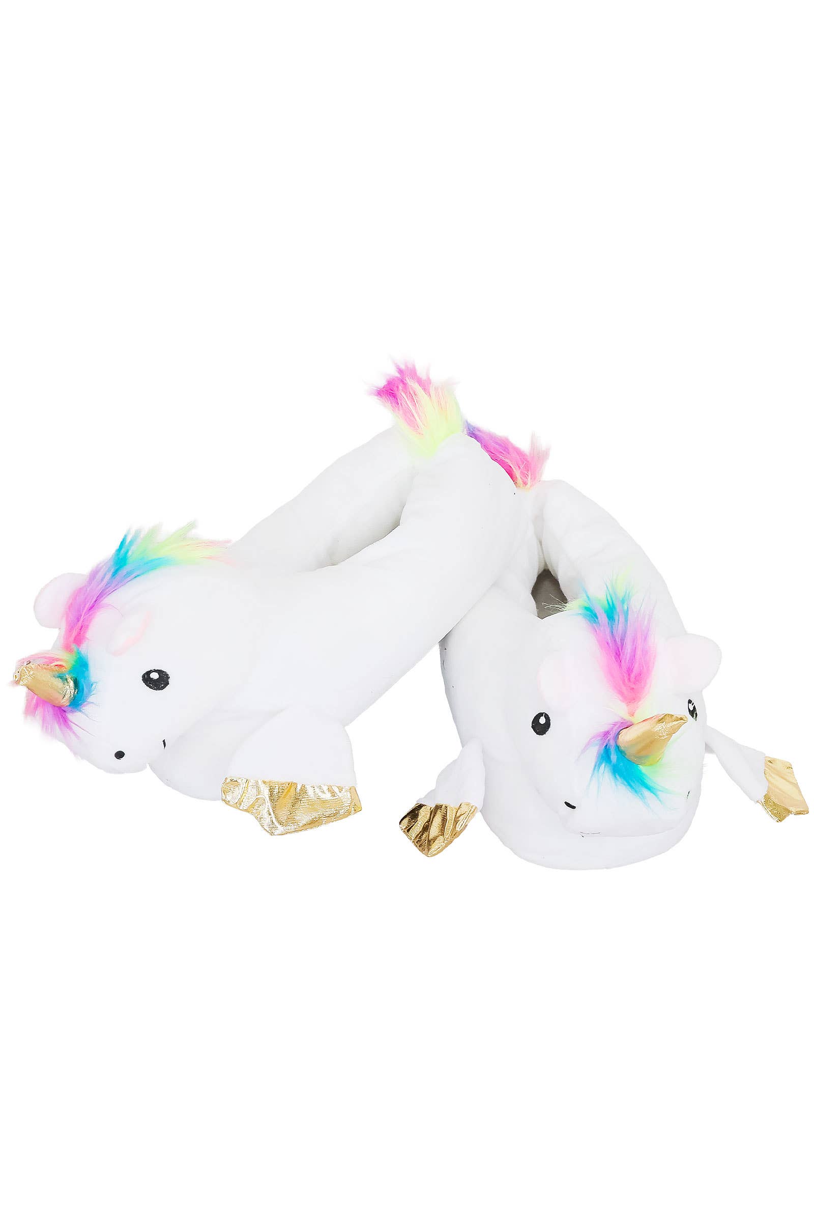Cap Zone - Wholesale Slippers - Women's - Unicorn Plush Indoor Lounge Sock Slippers11