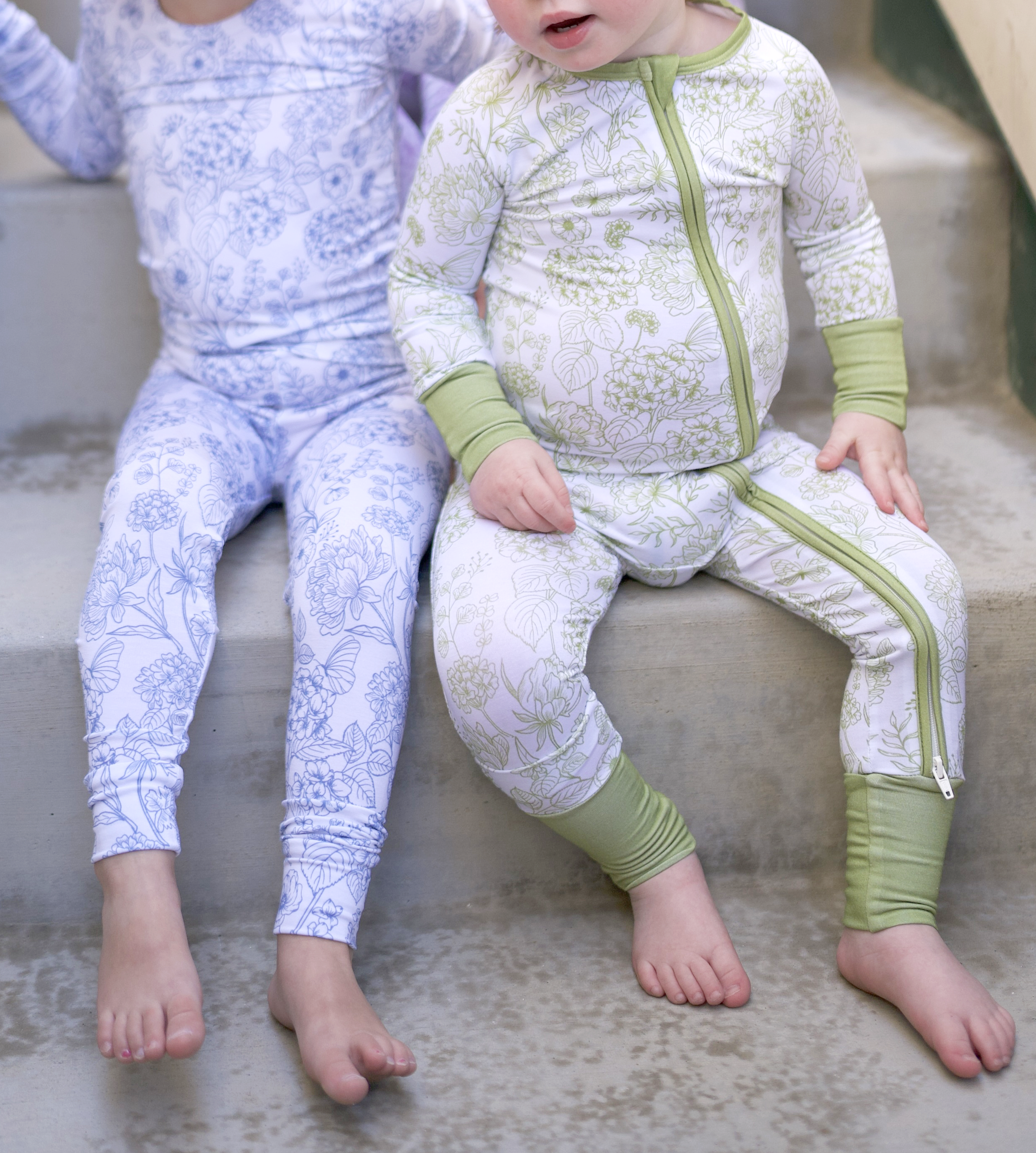 Shae & Palmer - Wholesale Bodysuit (Non-Footed) - Baby - Botanical - Moss Green – Baby Romper3