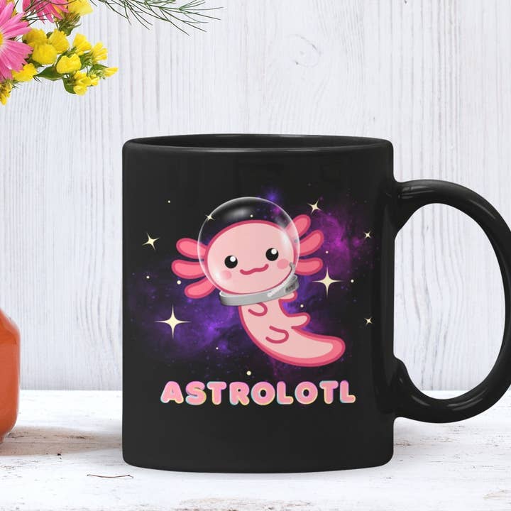 Astrolotls Mug for wholesale by Science & Snark