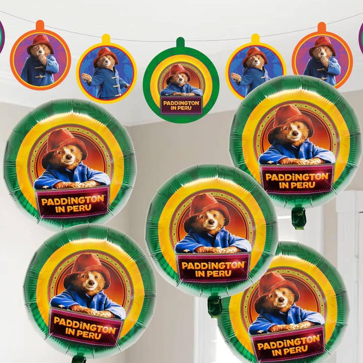 Mighty Mojo Toys - Wholesale Party Favor - Paddington Bear Party Supplies Set - Official Peru Movie3