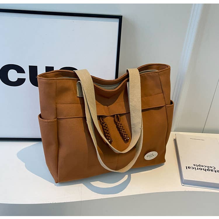 wandf - Wholesale Tote Bag - Women's - Large Capacity Canvas Fashion Women's Tote Bag Shoulder Bag9