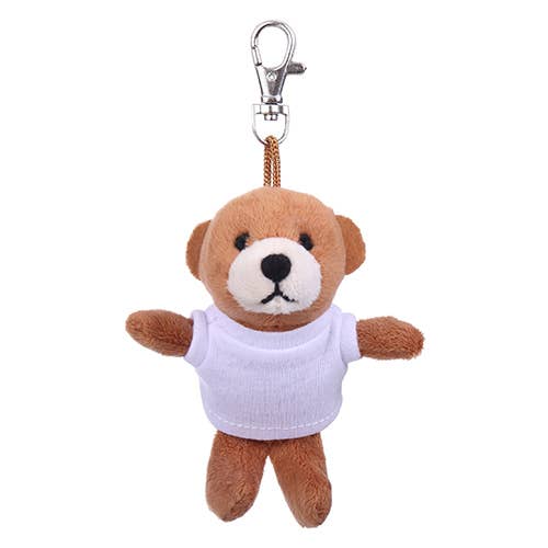 Plushland - Wholesale Keychain - Kids - 4" Keychain – Brown Bear13