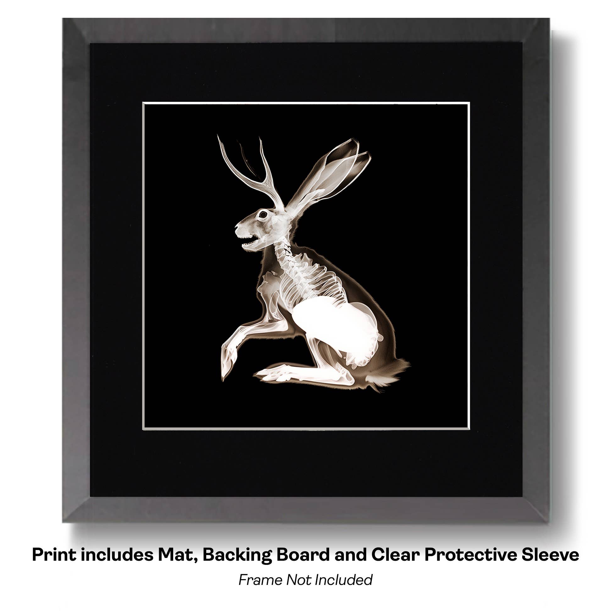 Mowbi - Wholesale Art Print - Wendie - Wendigo is Really a Sweetheart - Cryptids Art Prints - 10"x 8" Artwork for 12"x14" Frame12